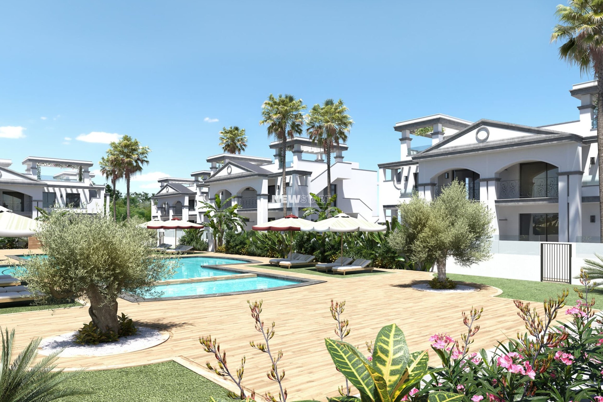Nybyggnation - Högt bungalow - Ciudad Quesada