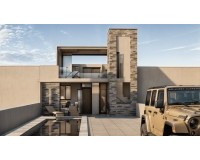 Nybyggnation - Högt bungalow - Fuente Alamo