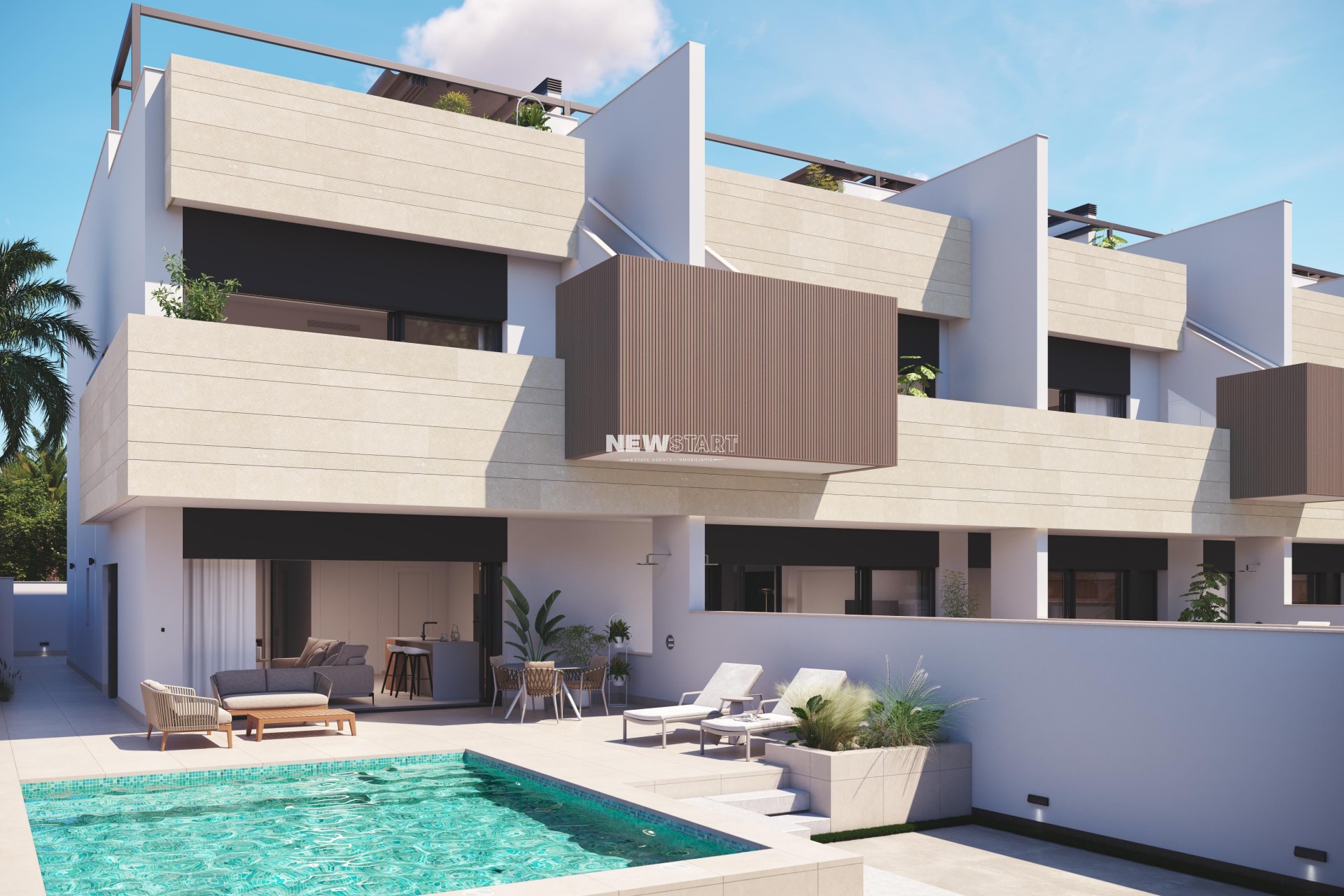 Nybyggnation - Högt bungalow - Pilar de la Horadada