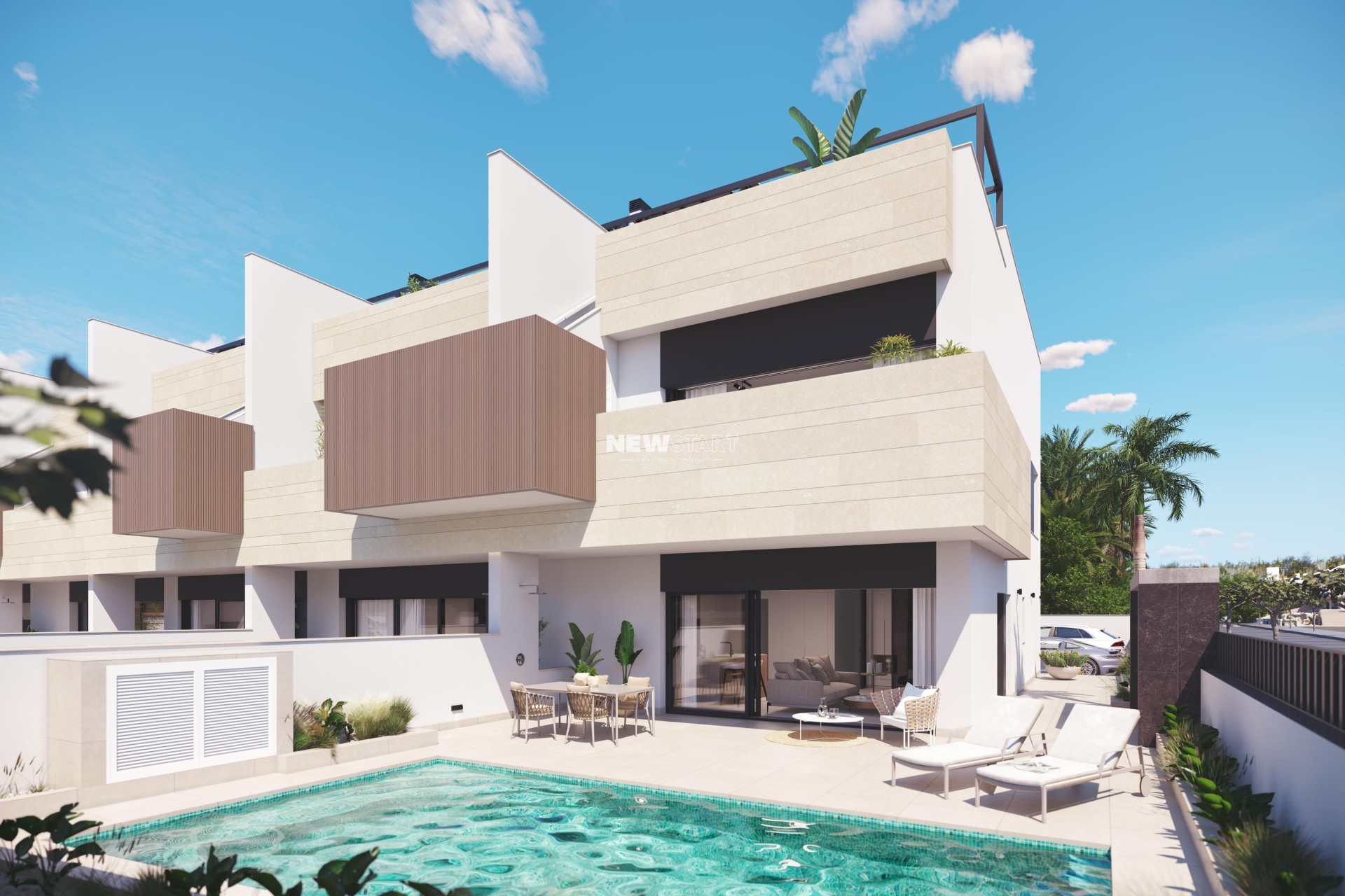 Nybyggnation - Högt bungalow - Pilar de la Horadada