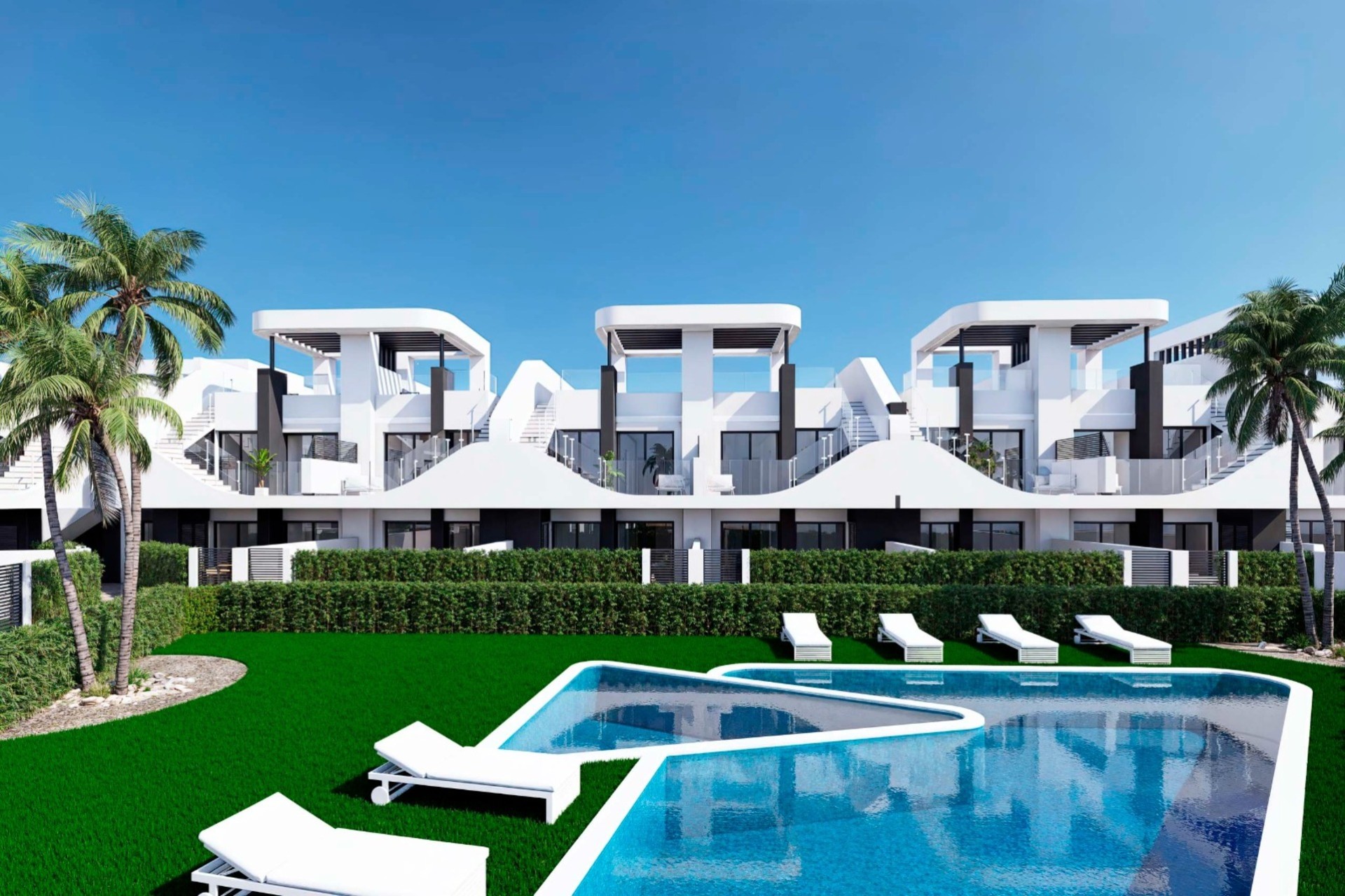 Nybyggnation - Högt bungalow - San Fulgencio