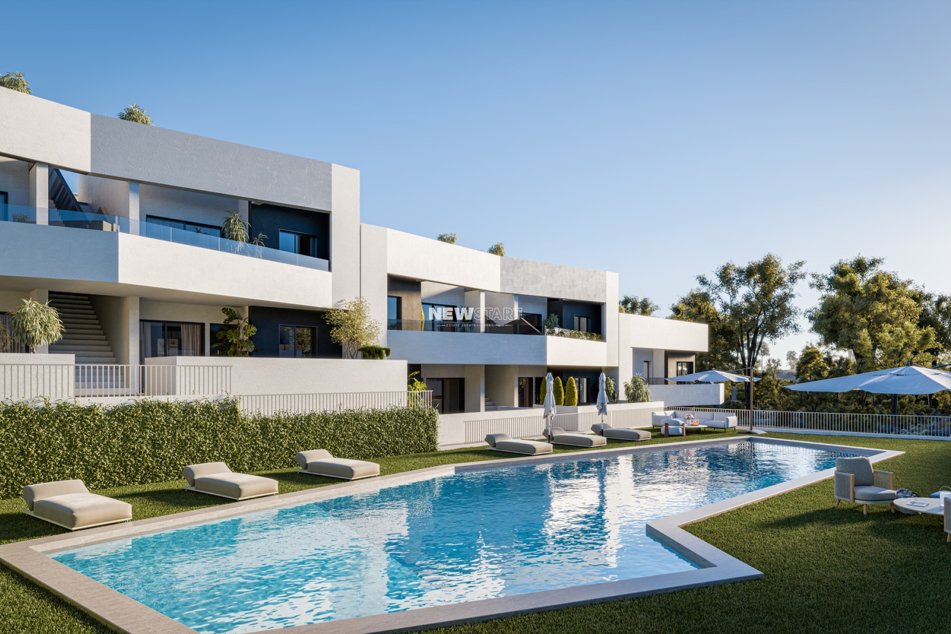 Nybyggnation - Högt bungalow - San Miguel de Salinas