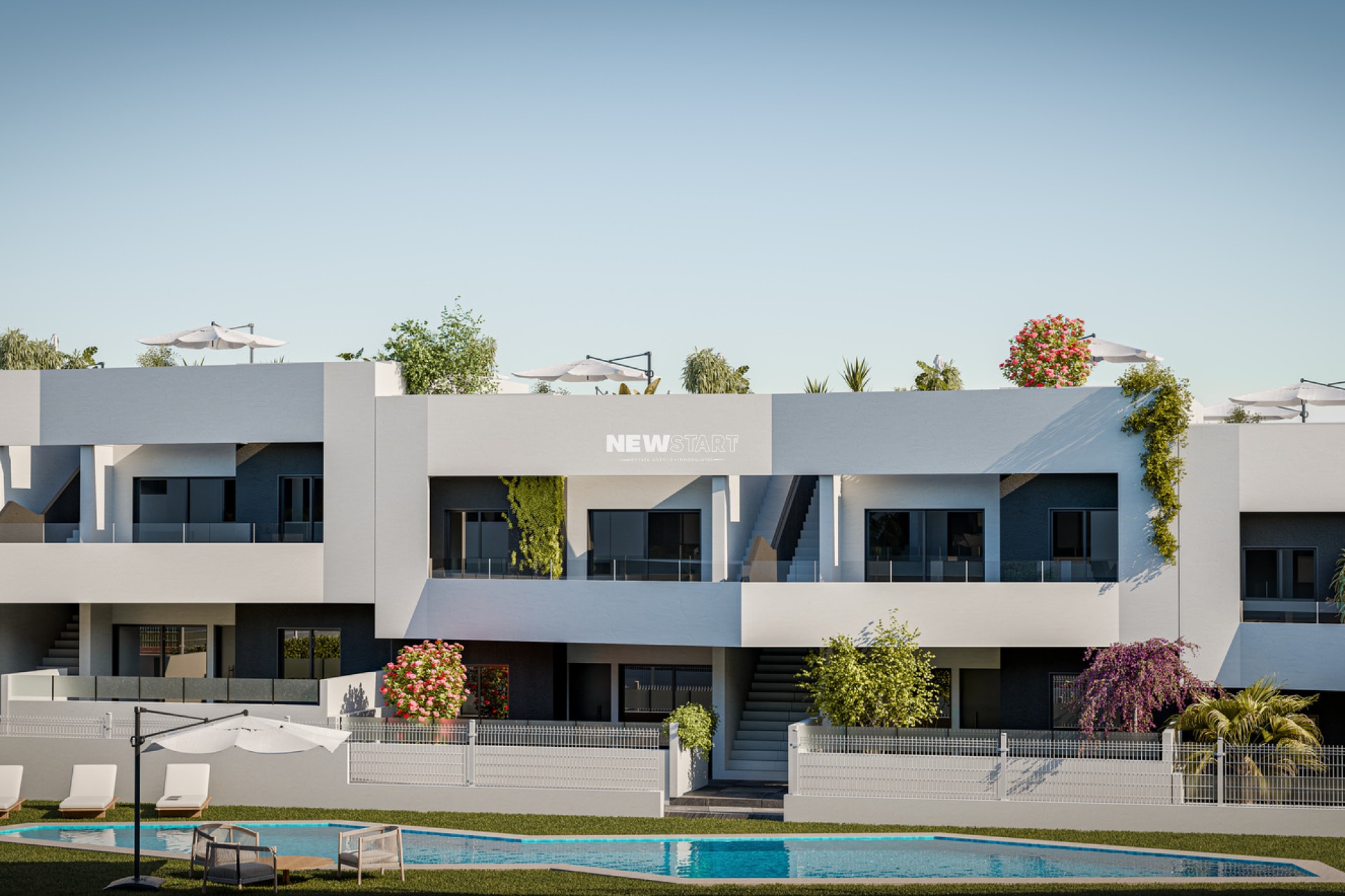 Nybyggnation - Högt bungalow - San Miguel de Salinas