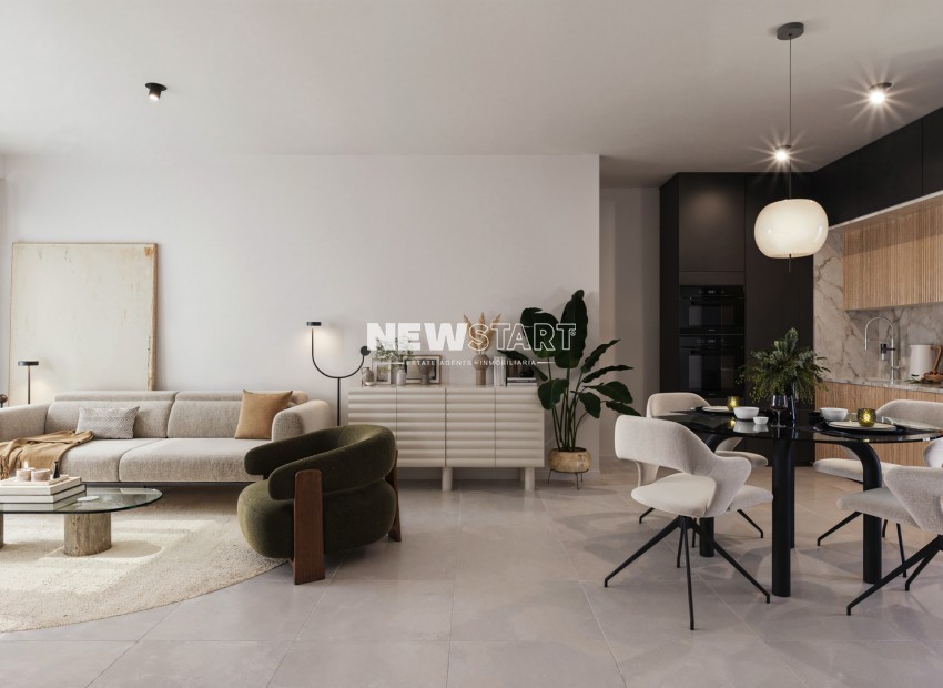 Nybyggnation - Högt bungalow - San Miguel de Salinas