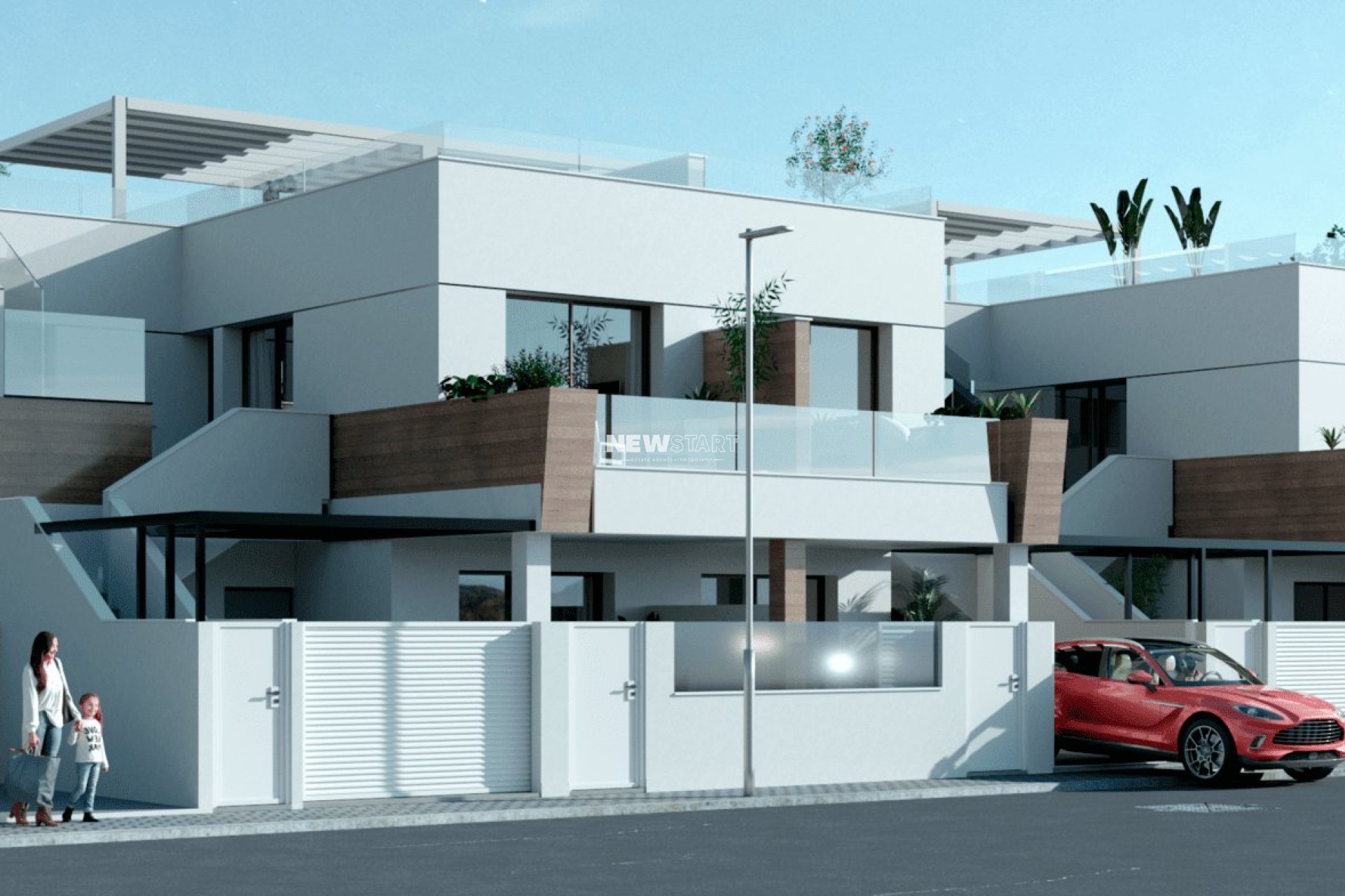 Nybyggnation - Högt bungalow - San Pedro del Pinatar
