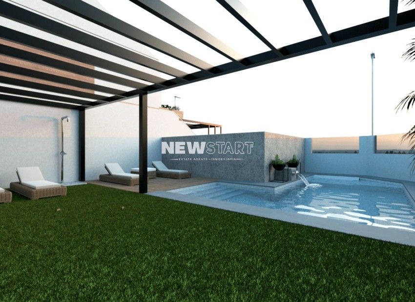 Nybyggnation - Högt bungalow - San Pedro del Pinatar