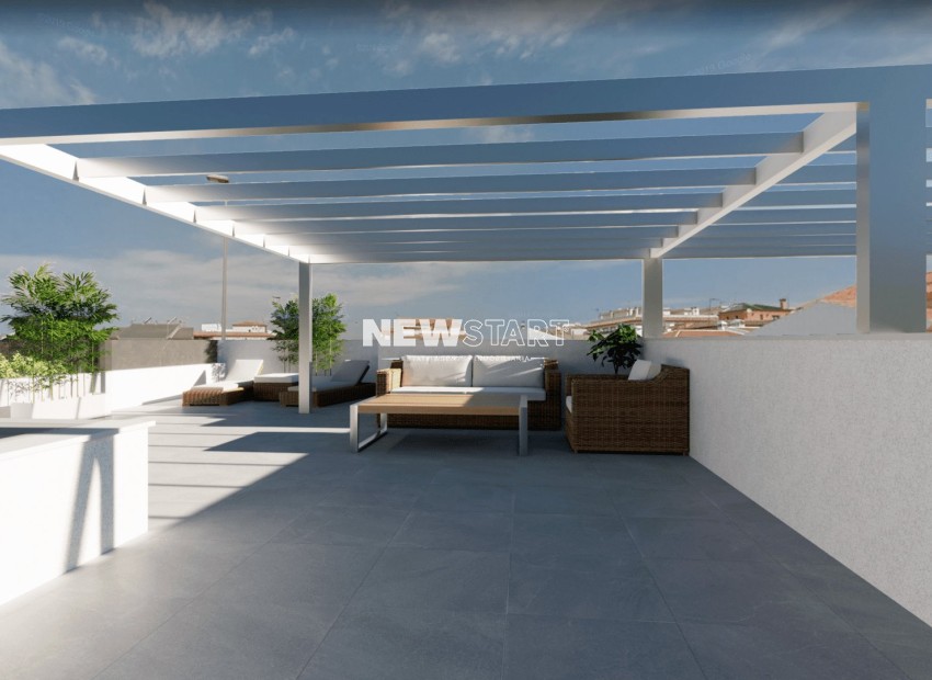 Nybyggnation - Högt bungalow - San Pedro del Pinatar