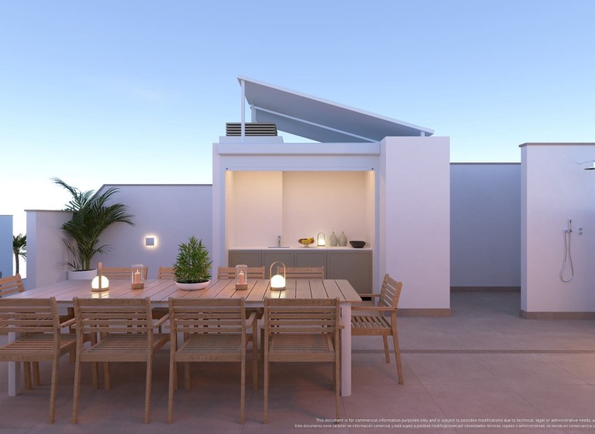Nybyggnation - Högt bungalow - Torre de la Horadada