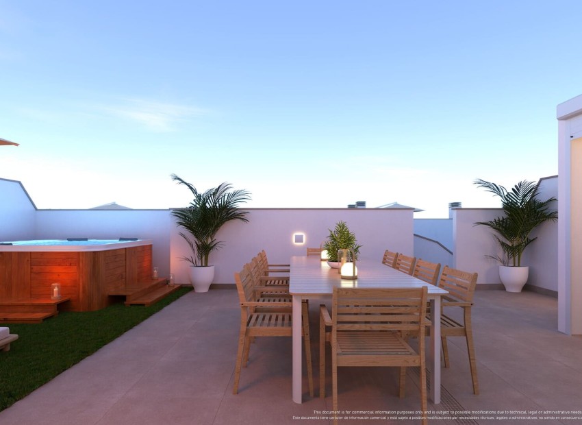 Nybyggnation - Högt bungalow - Torre de la Horadada