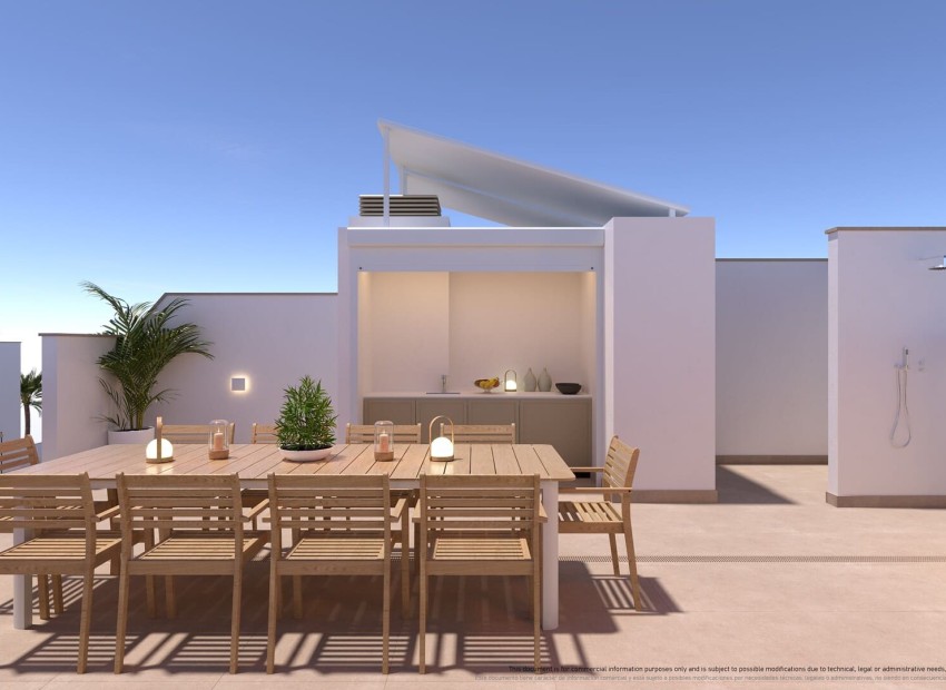 Nybyggnation - Högt bungalow - Torre de la Horadada