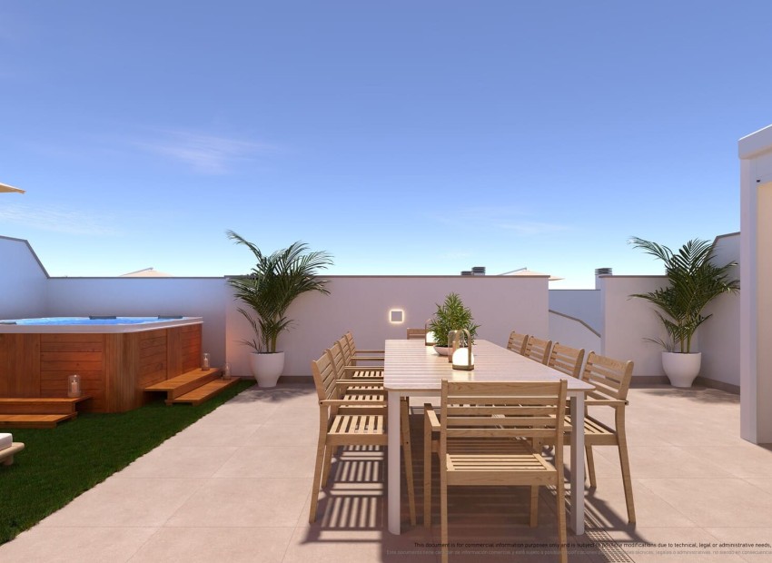 Nybyggnation - Högt bungalow - Torre de la Horadada