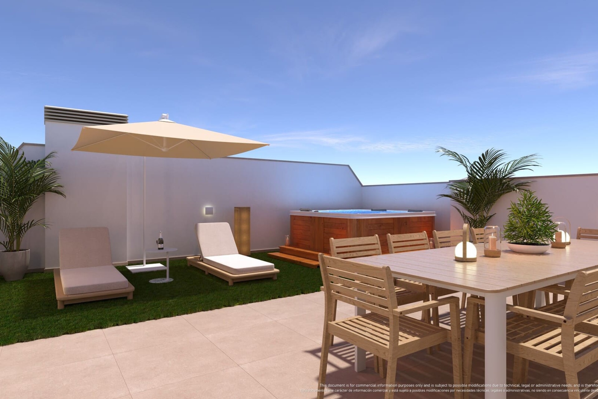 Nybyggnation - Högt bungalow - Torre de la Horadada