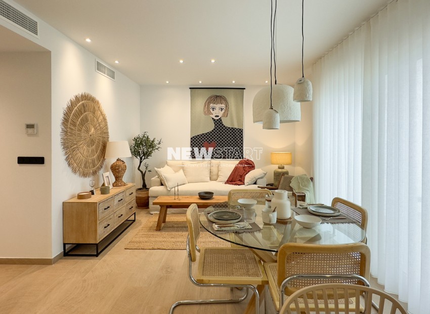 Nybyggnation - Låg bungalow - Algorfa