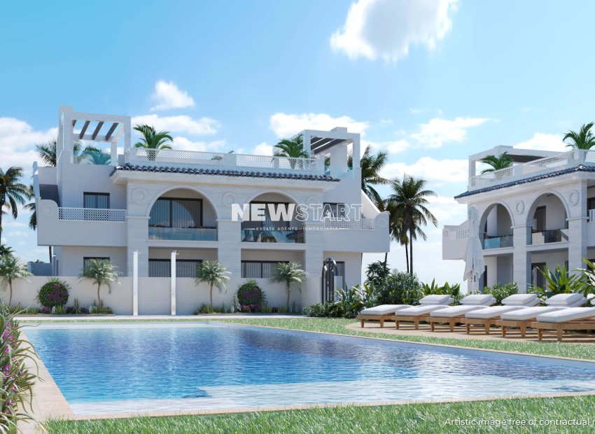 Nybyggnation - Låg bungalow - Ciudad Quesada