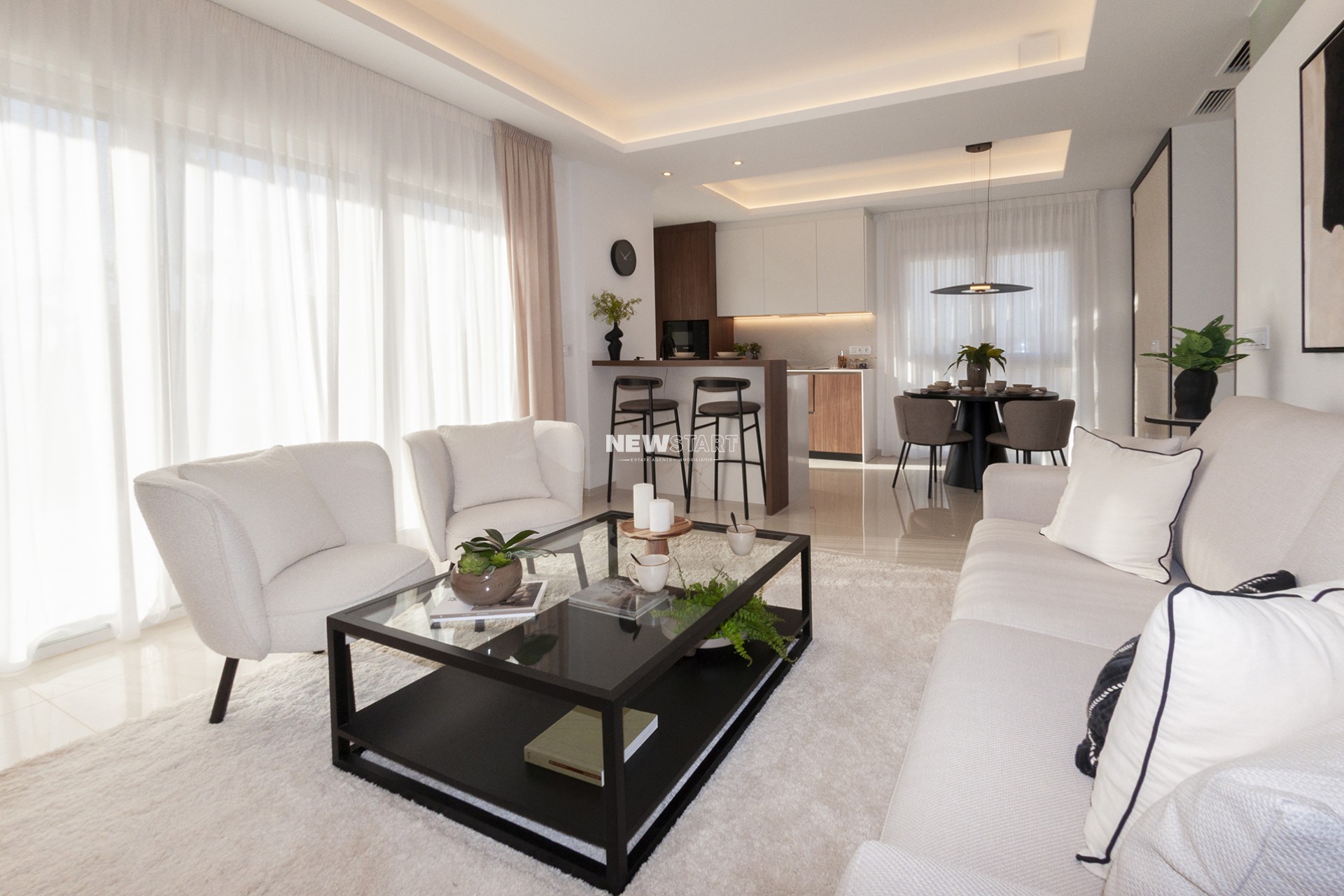 Nybyggnation - Låg bungalow - Ciudad Quesada