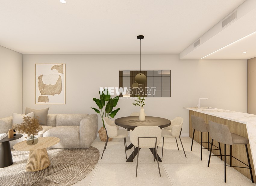 Nybyggnation - Låg bungalow - Ciudad Quesada