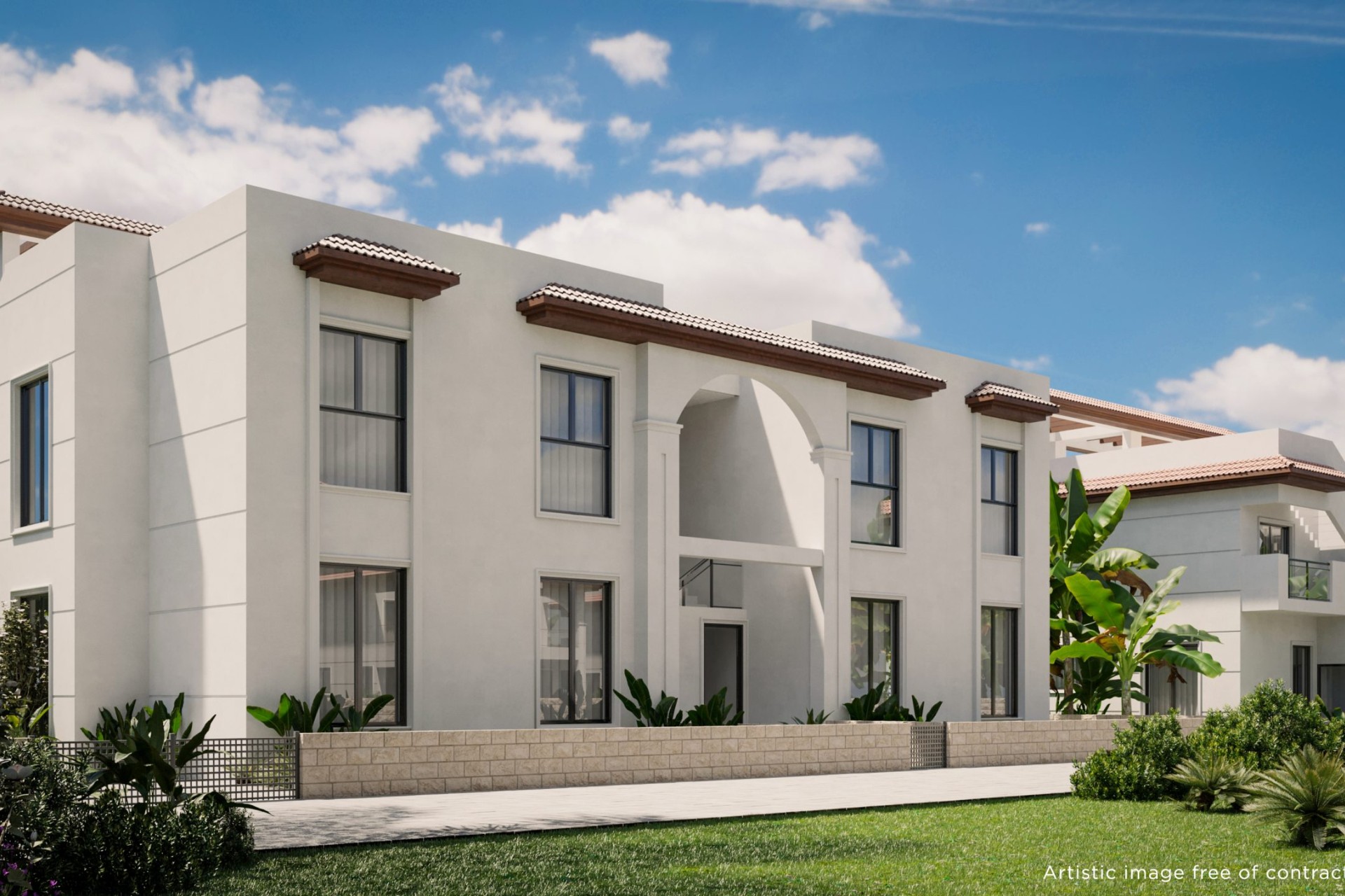 Nybyggnation - Låg bungalow - Ciudad Quesada