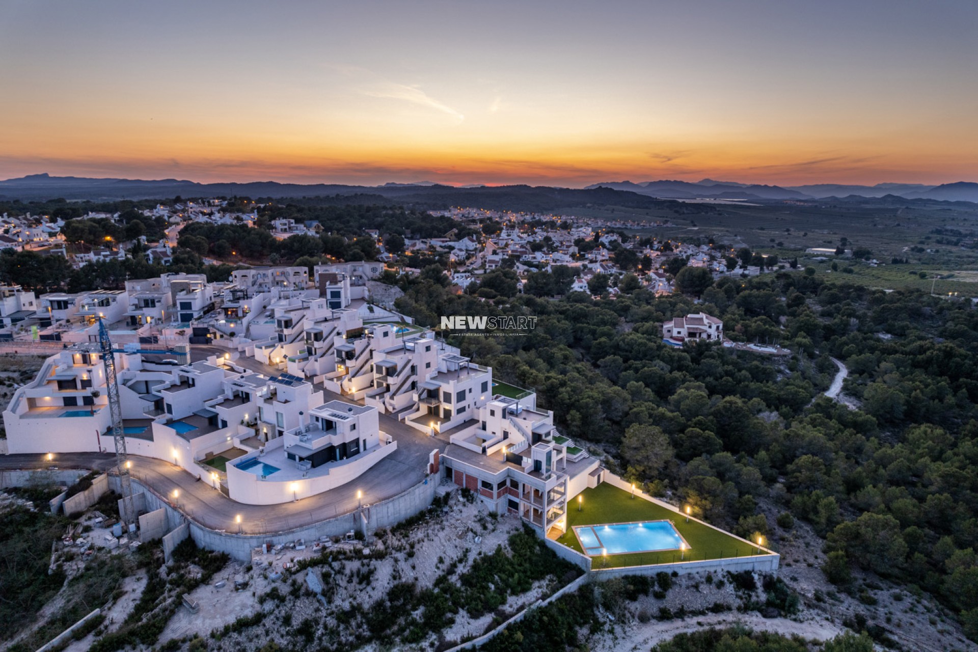 Nybyggnation - Låg bungalow - San Miguel de Salinas