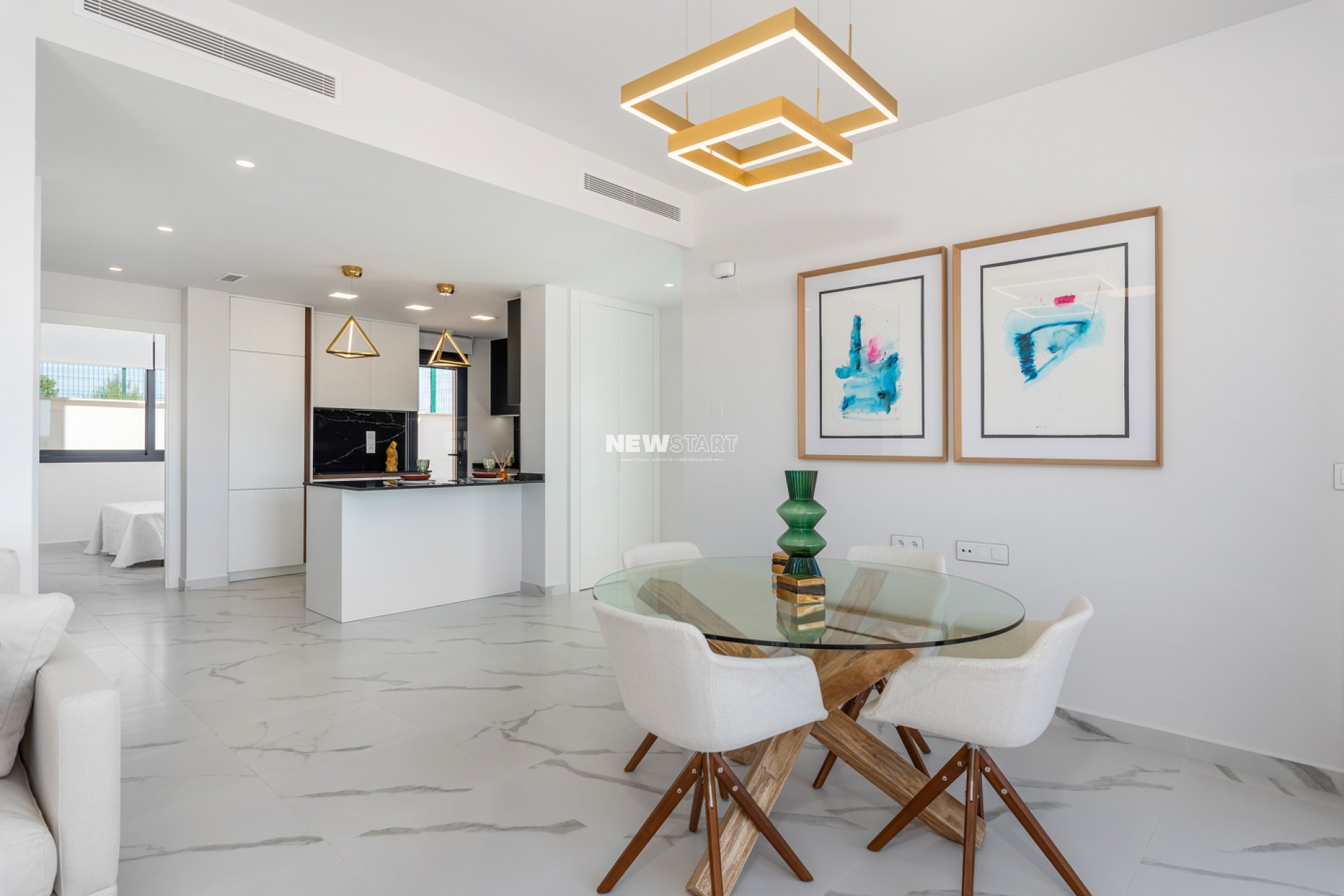 Nybyggnation - Låg bungalow - San Miguel de Salinas