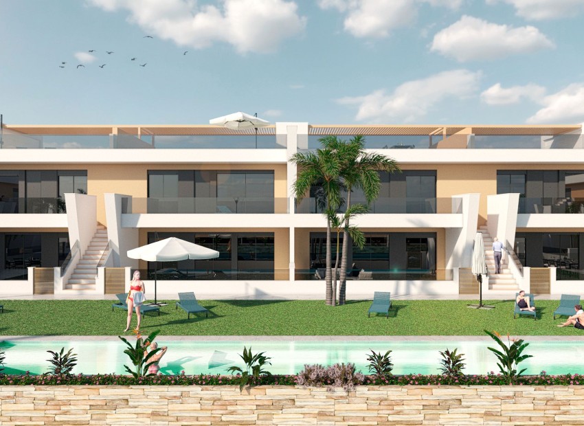 Nybyggnation - Låg bungalow - San Pedro del Pinatar