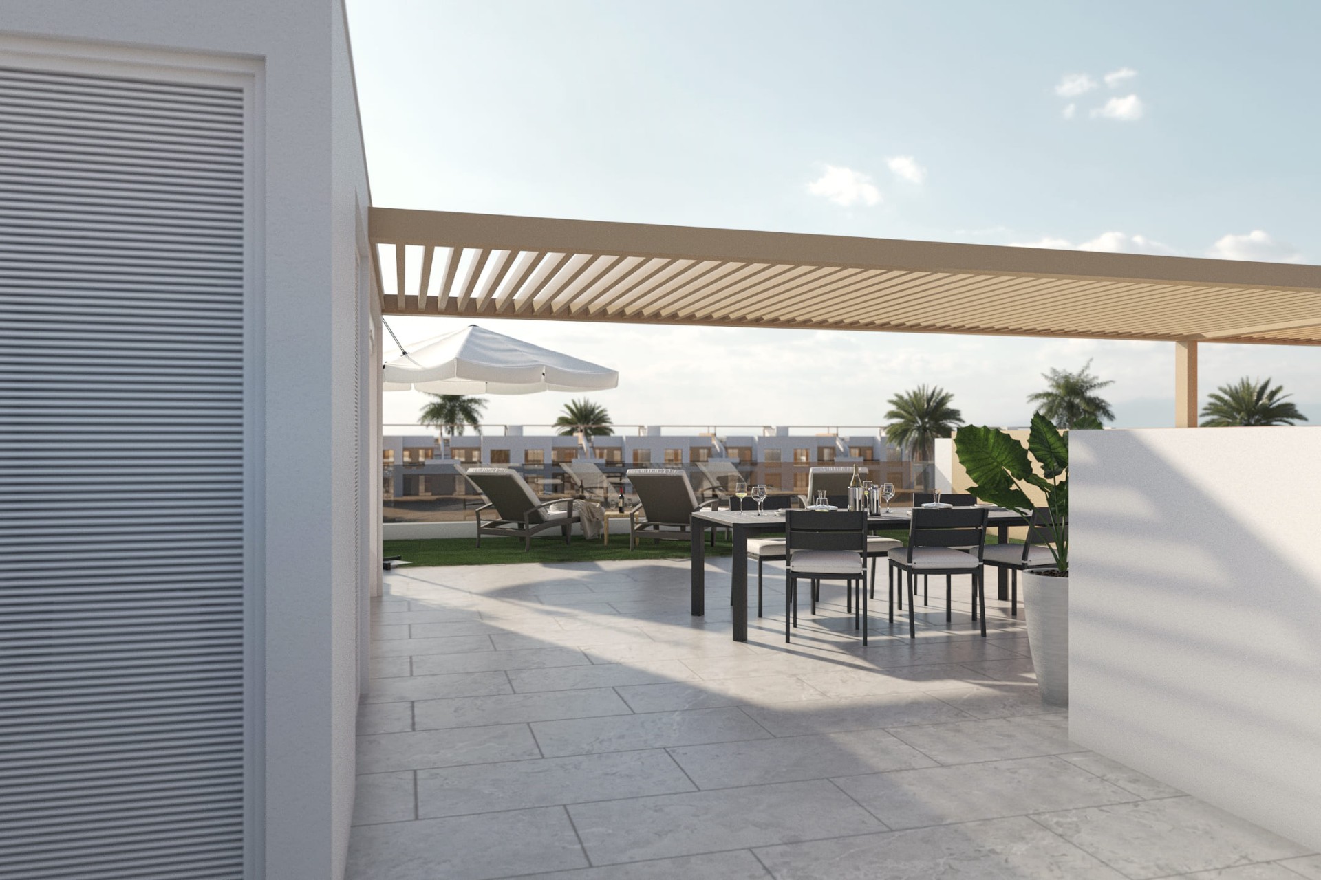 Nybyggnation - Låg bungalow - San Pedro del Pinatar