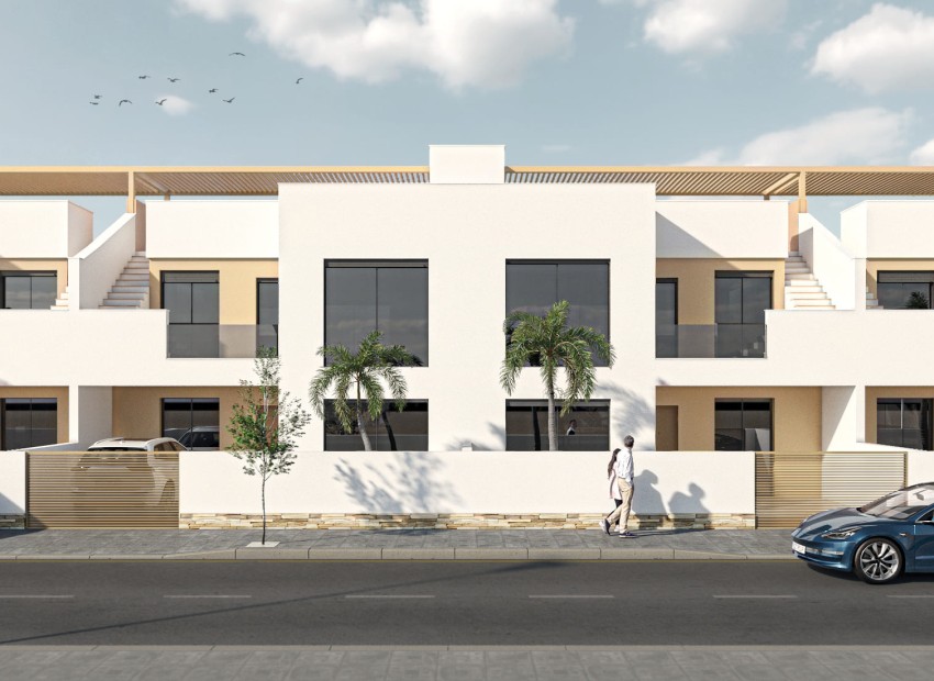 Nybyggnation - Låg bungalow - San Pedro del Pinatar