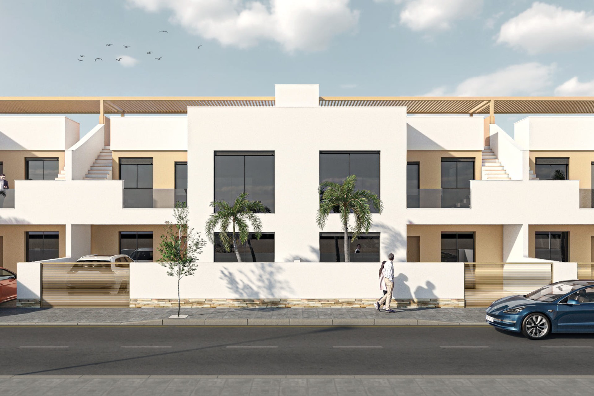 Nybyggnation - Låg bungalow - San Pedro del Pinatar