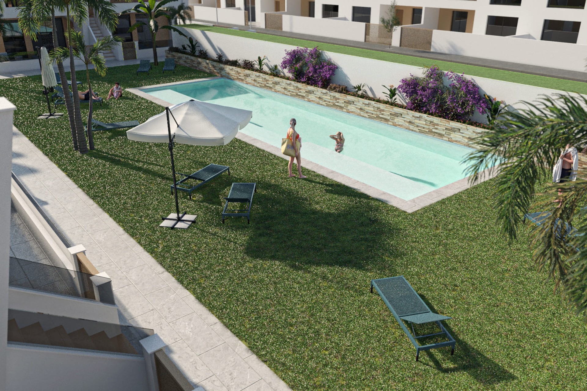 Nybyggnation - Låg bungalow - San Pedro del Pinatar