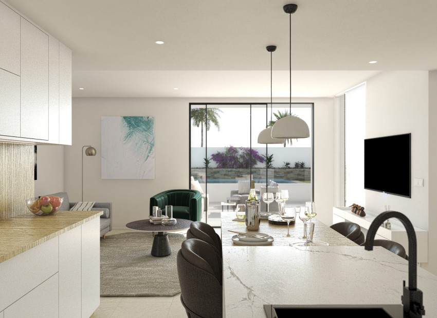 Nybyggnation - Låg bungalow - San Pedro del Pinatar