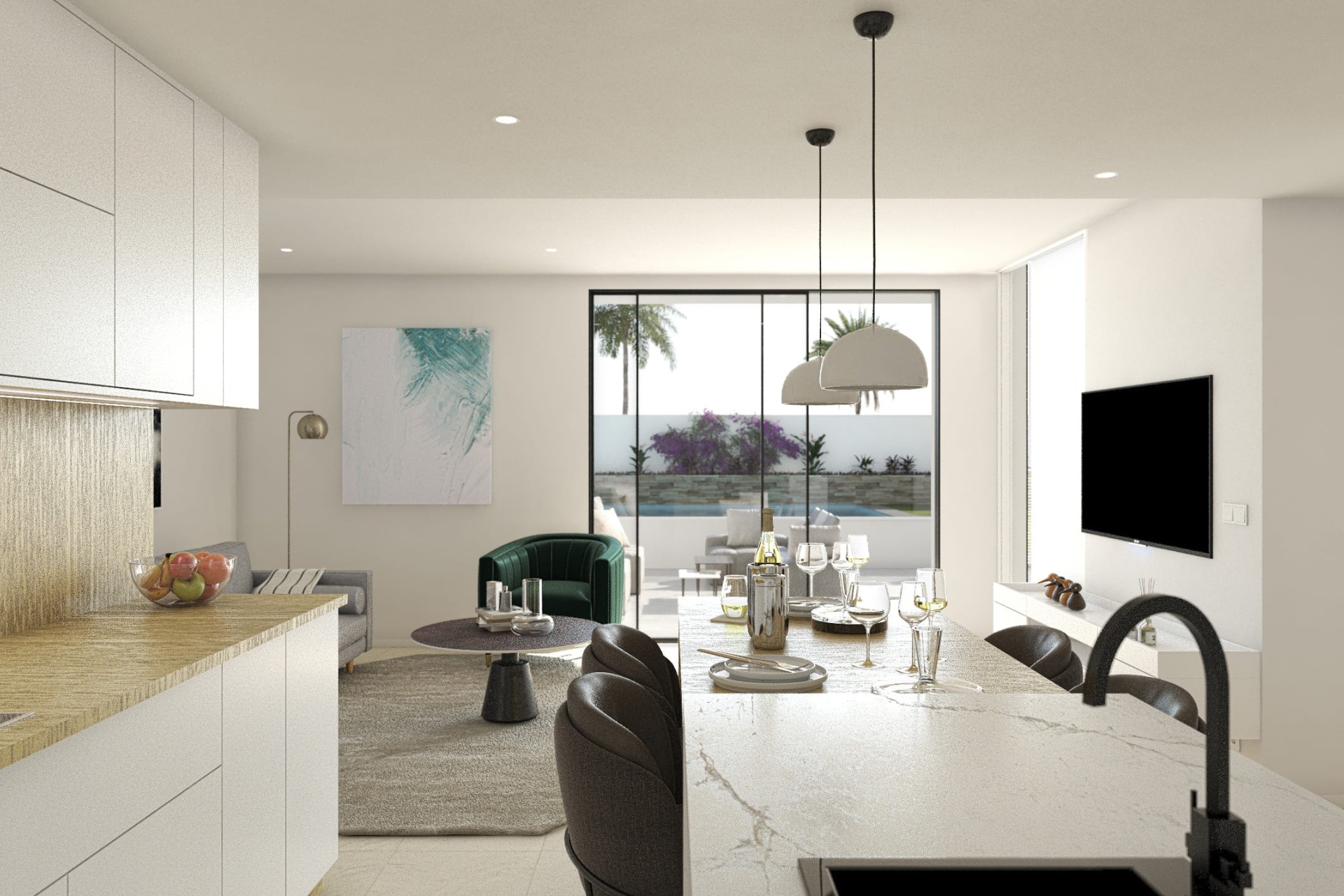 Nybyggnation - Låg bungalow - San Pedro del Pinatar