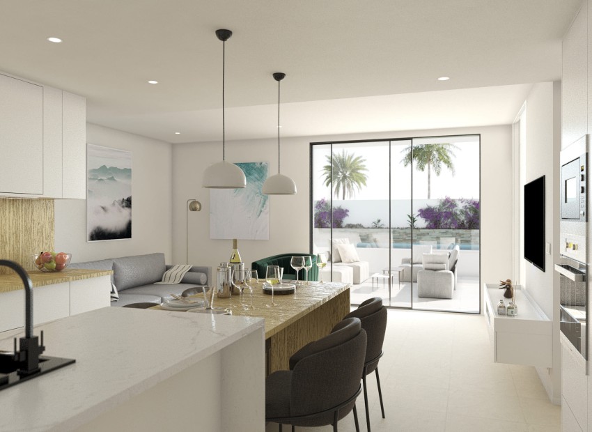 Nybyggnation - Låg bungalow - San Pedro del Pinatar