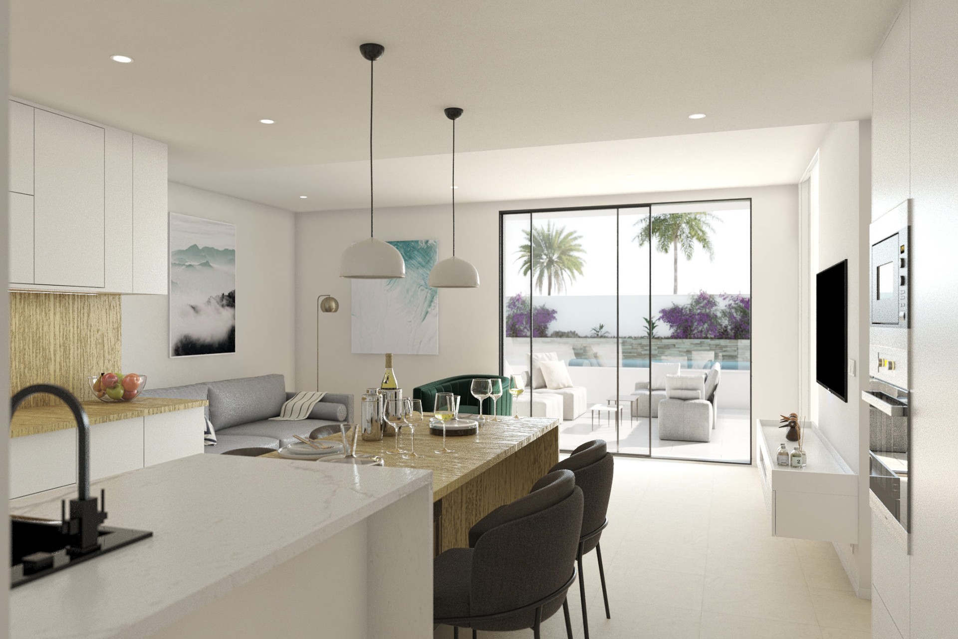 Nybyggnation - Låg bungalow - San Pedro del Pinatar
