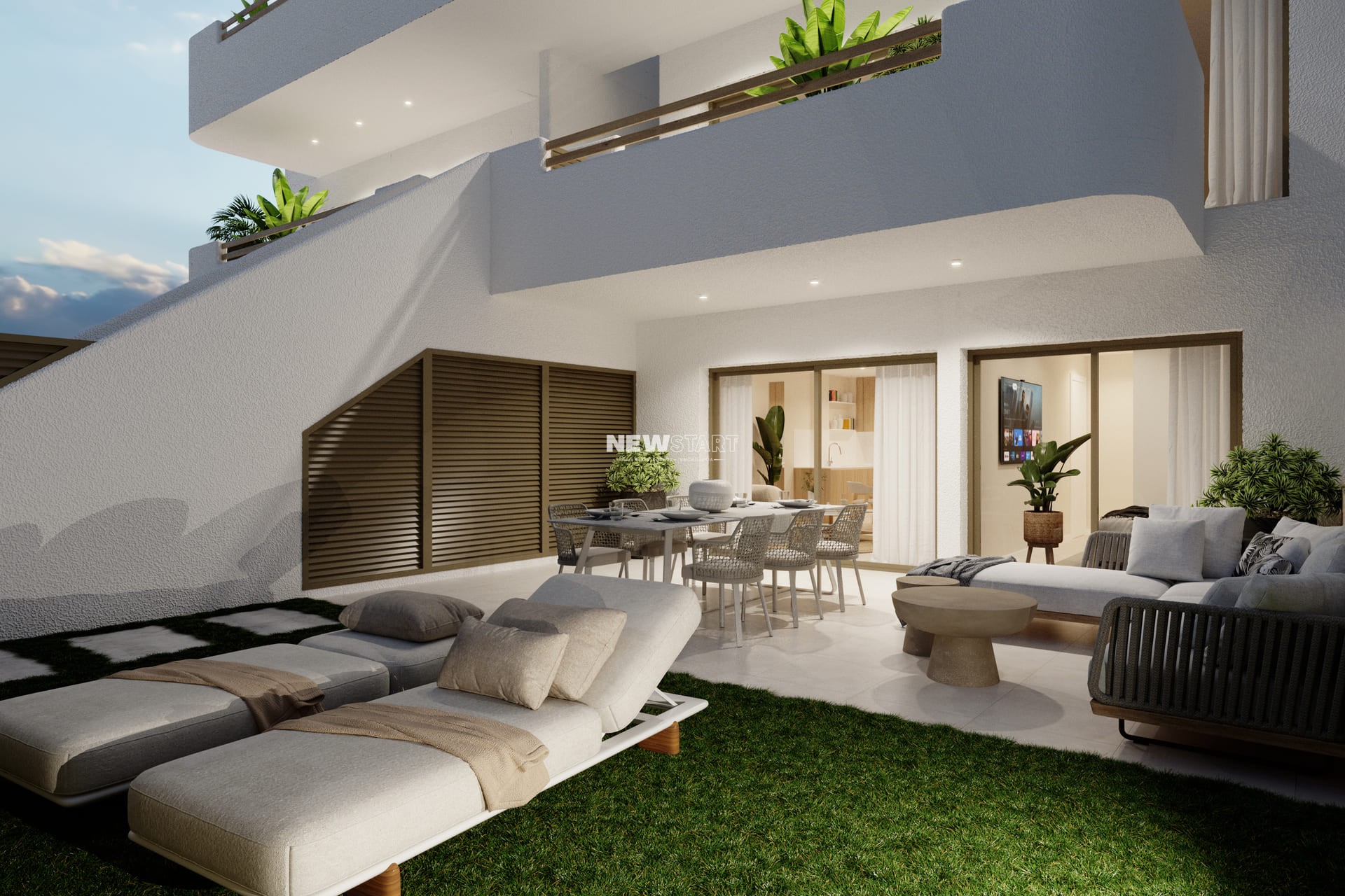 Nybyggnation - Låg bungalow - San Pedro del Pinatar