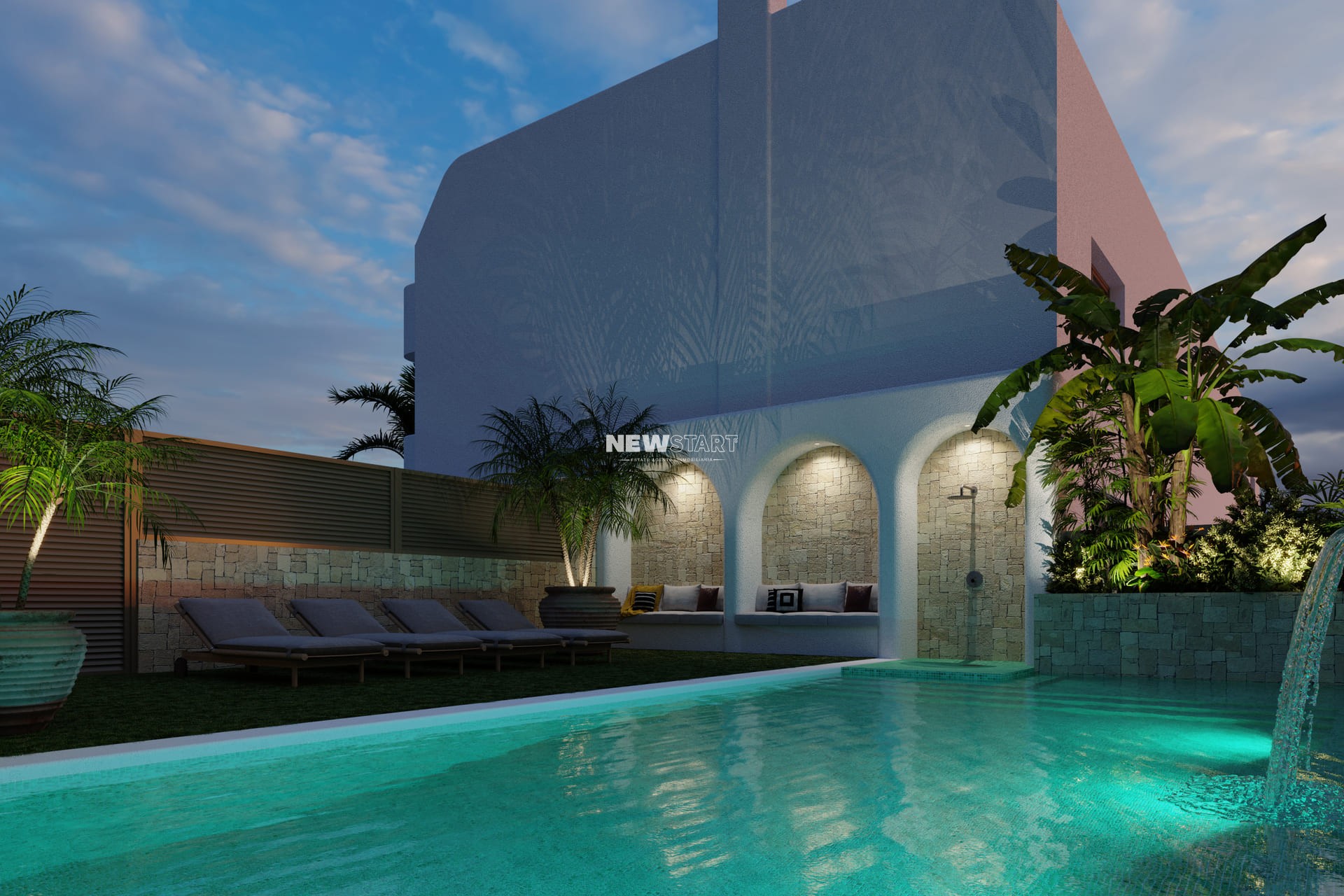 Nybyggnation - Låg bungalow - San Pedro del Pinatar