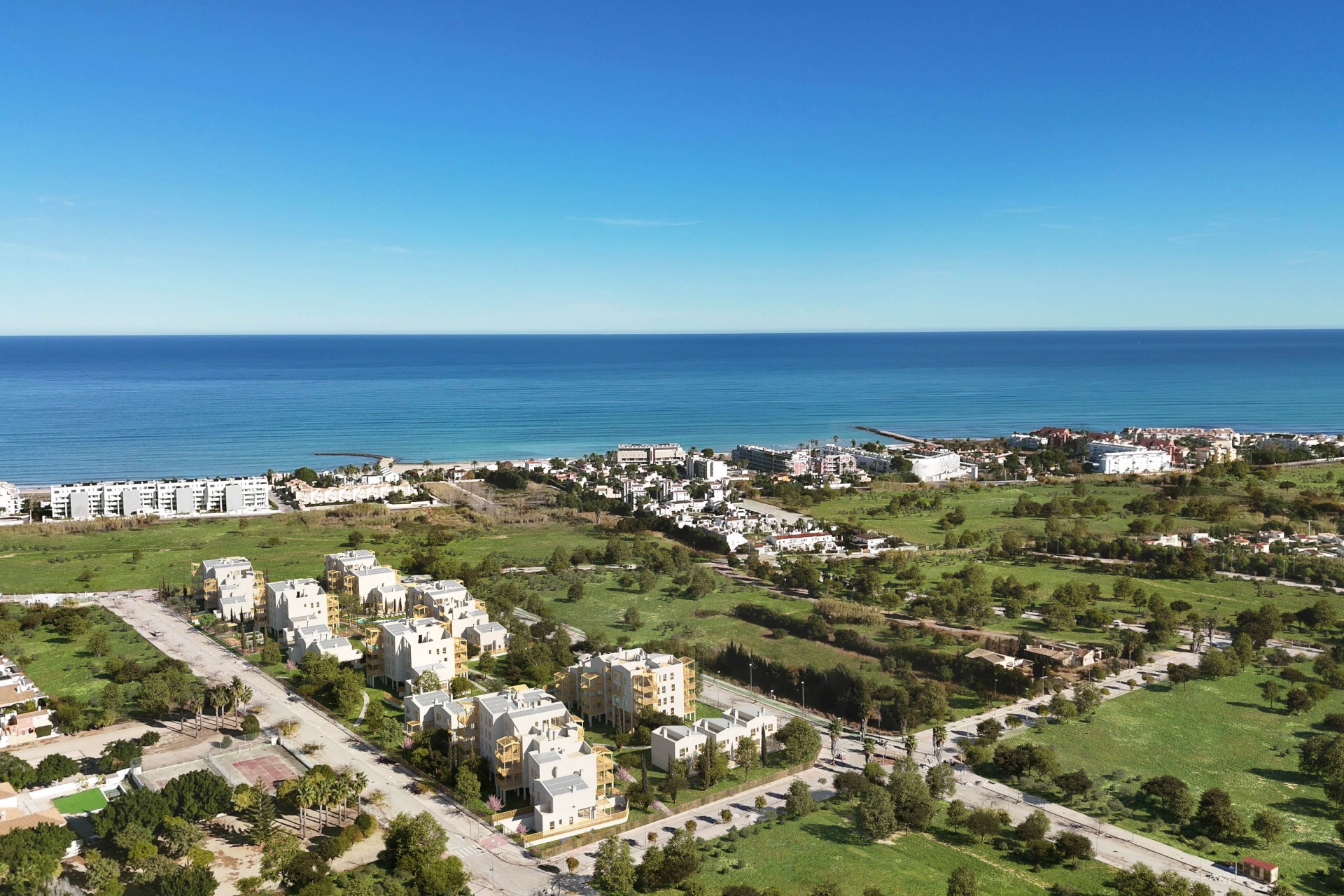 Nybyggnation - Terrasserad - El Verger