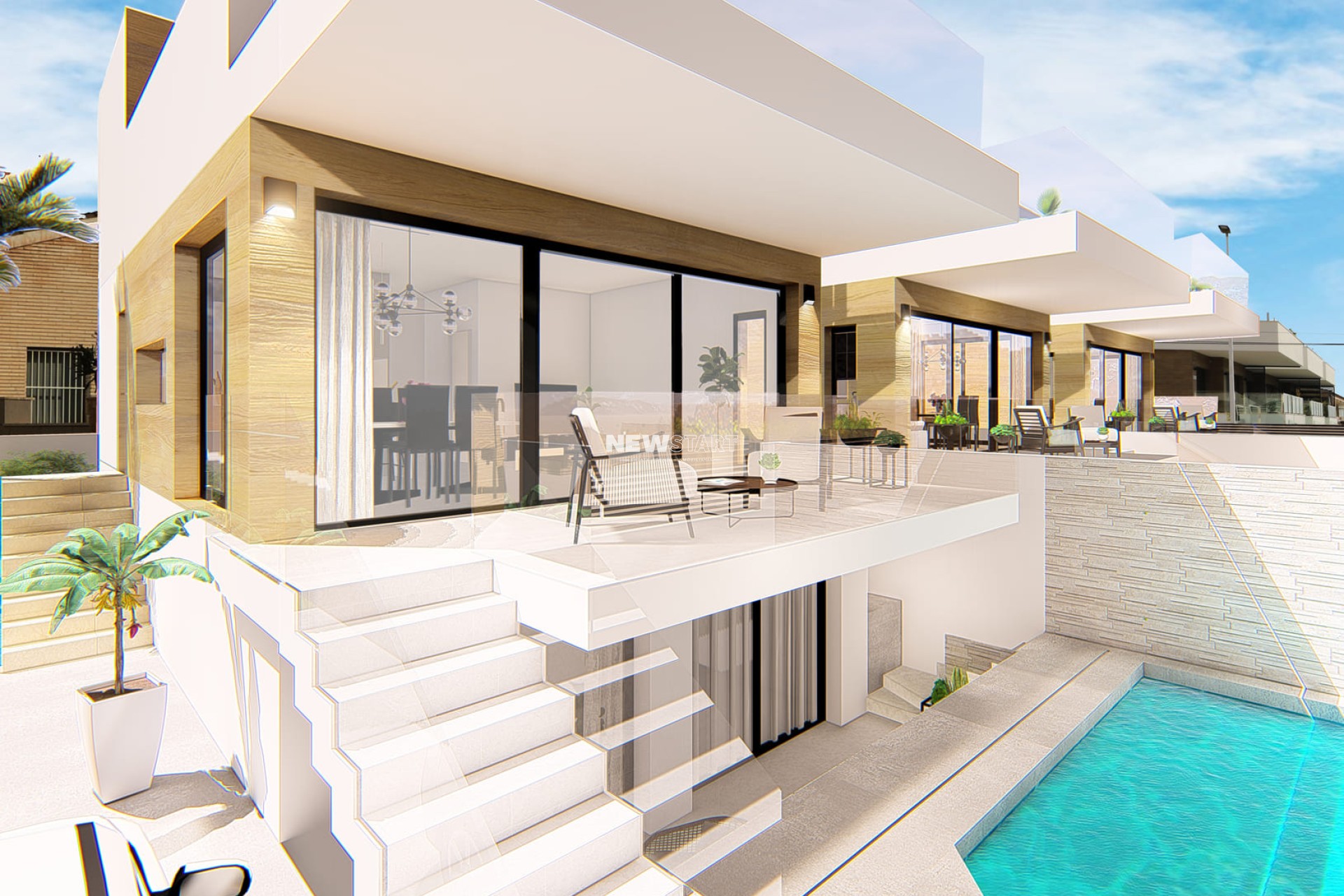 Nybyggnation - Terrasserad - La Mata