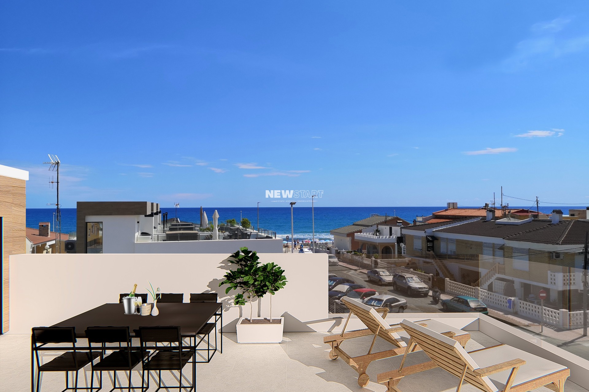 Nybyggnation - Terrasserad - La Mata
