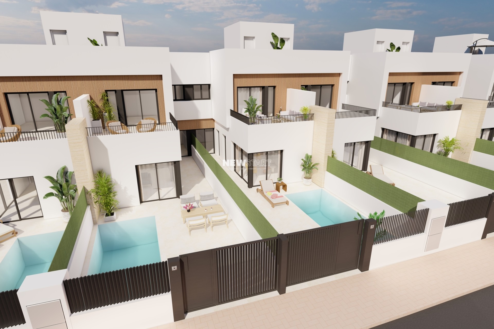 Nybyggnation - Terrasserad - San Javier