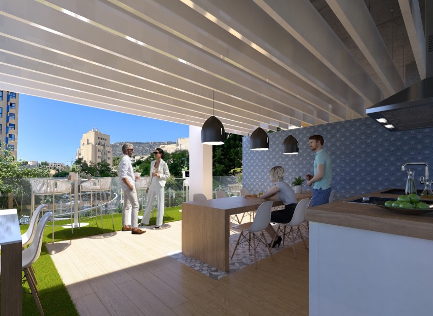 Obra nueva - Apartamento - Calpe