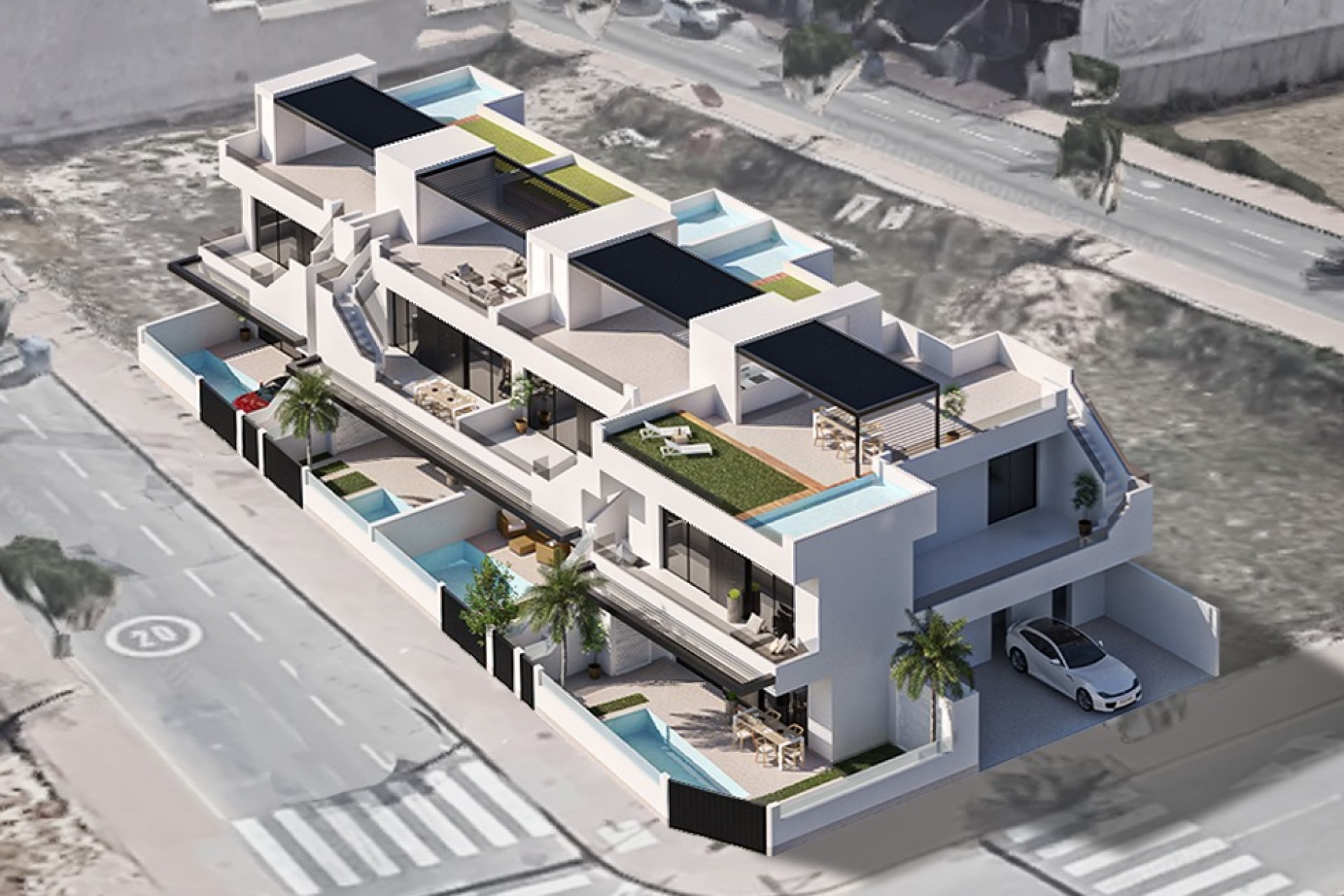 Obra nueva - Bungalow alto - Las Esperanzas
