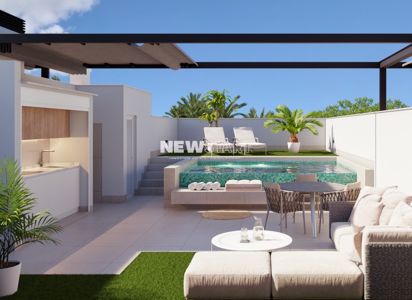 Obra nueva - Bungalow alto - Pilar de la Horadada