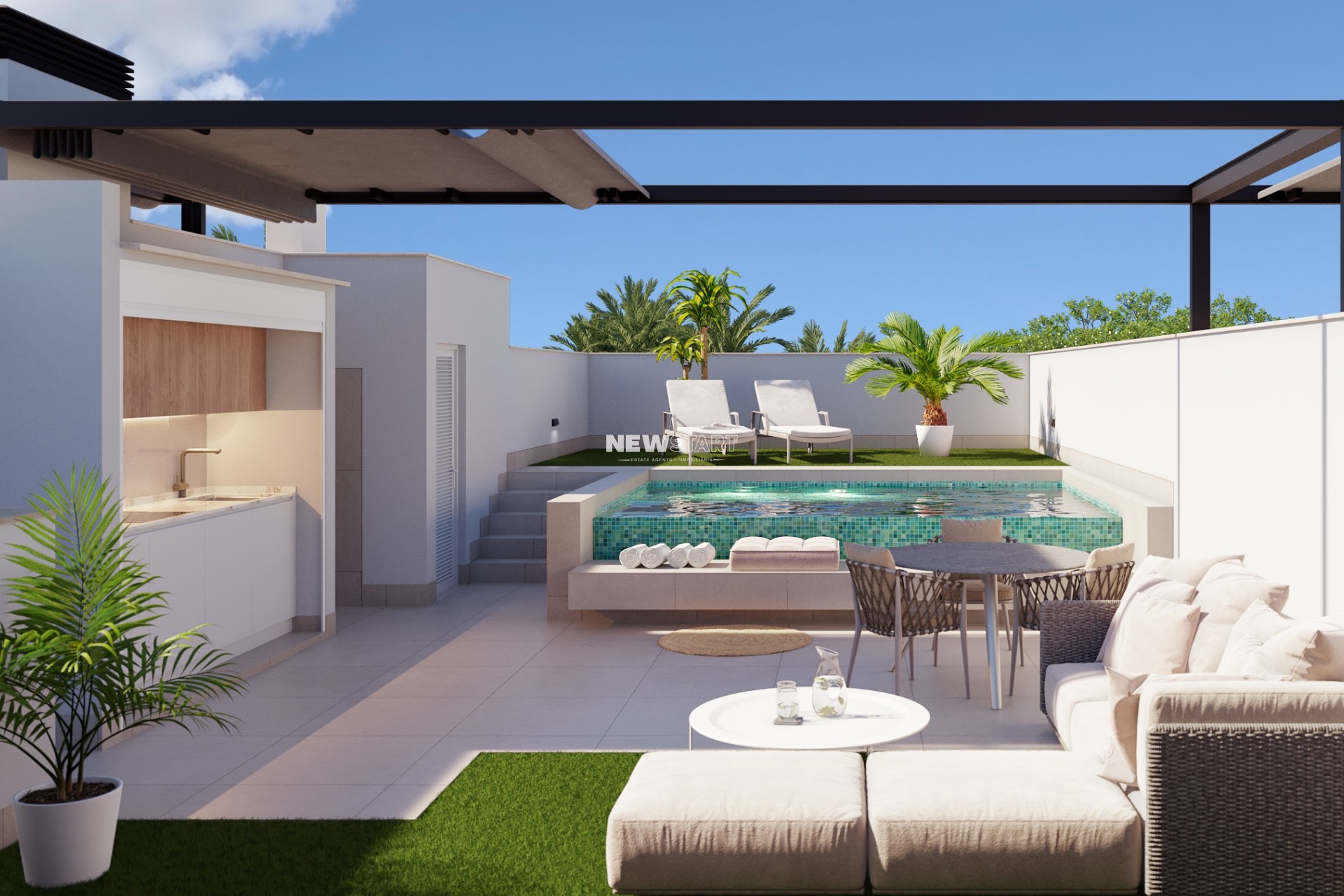 Obra nueva - Bungalow alto - Pilar de la Horadada