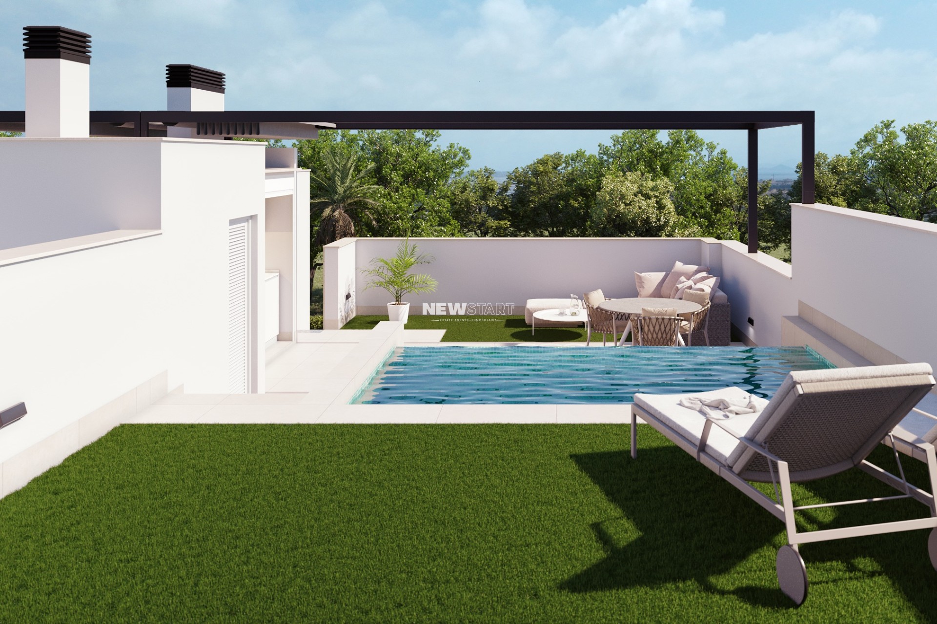 Obra nueva - Bungalow alto - Pilar de la Horadada