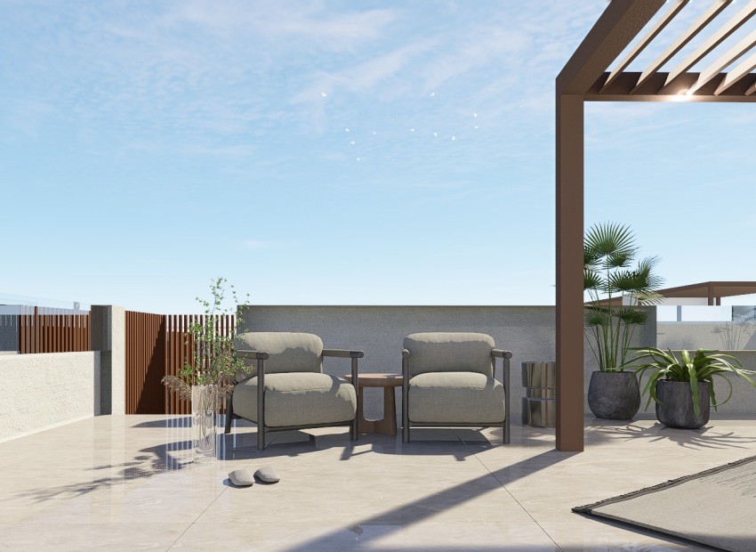Obra nueva - Bungalow alto - Pilar de la Horadada