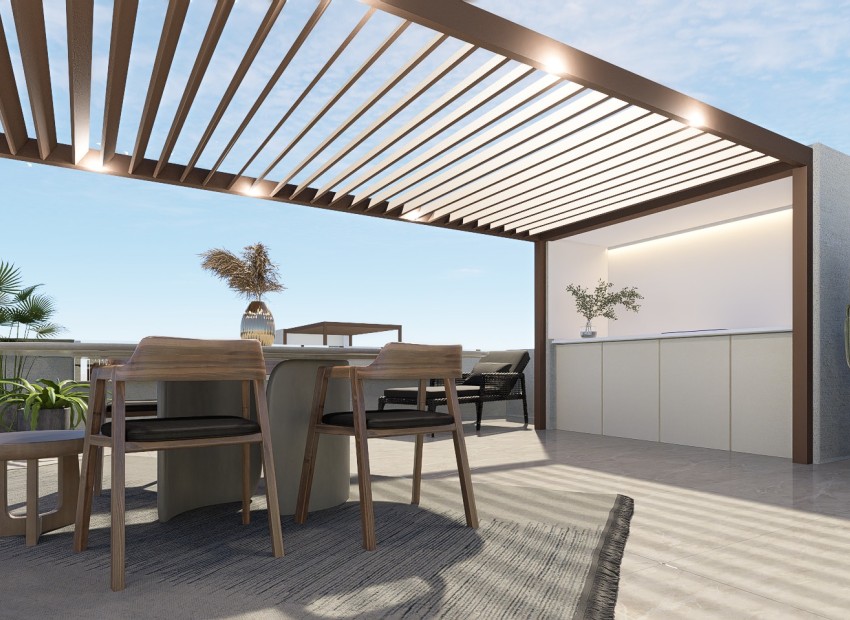 Obra nueva - Bungalow alto - Pilar de la Horadada