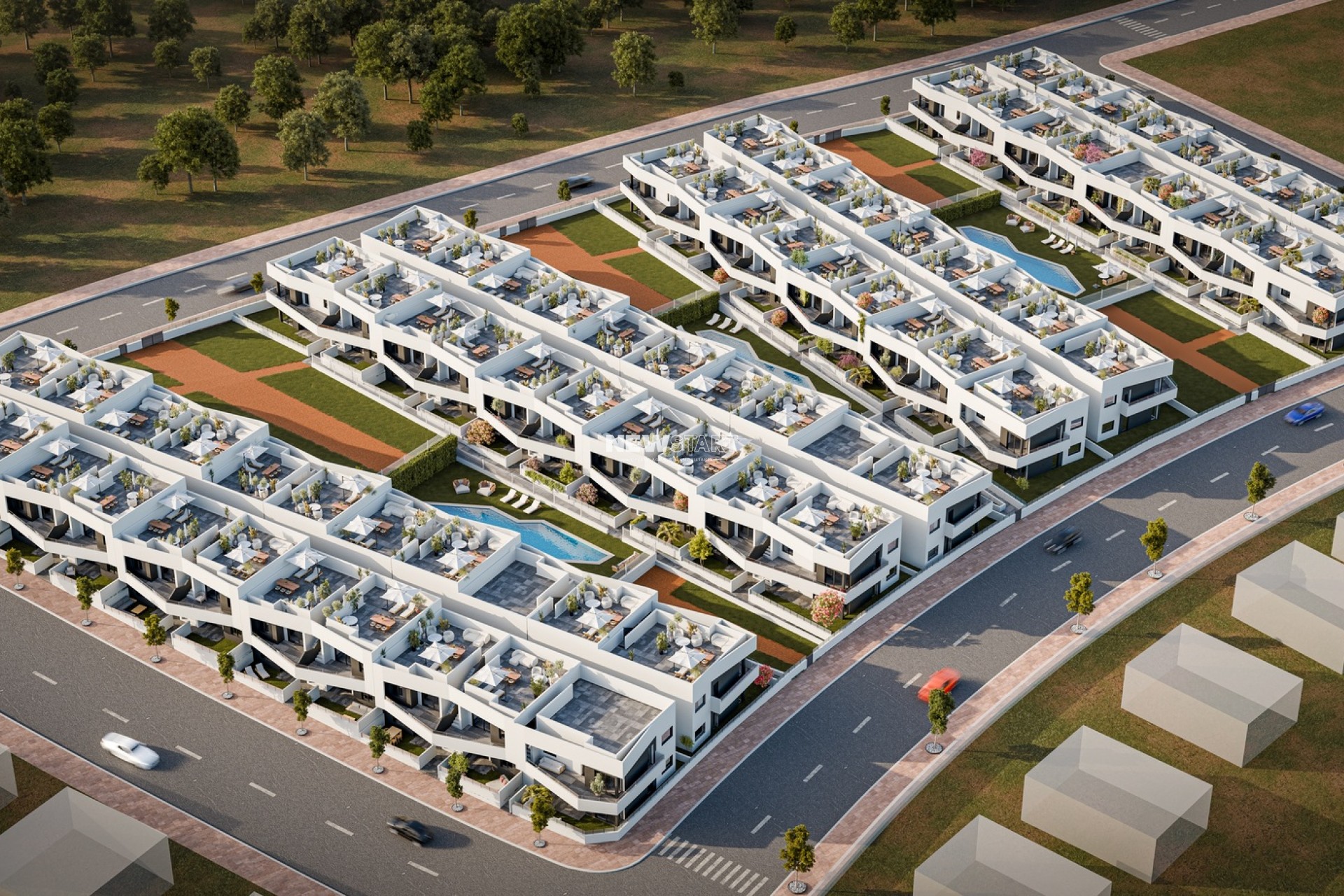 Obra nueva - Bungalow alto - San Miguel de Salinas