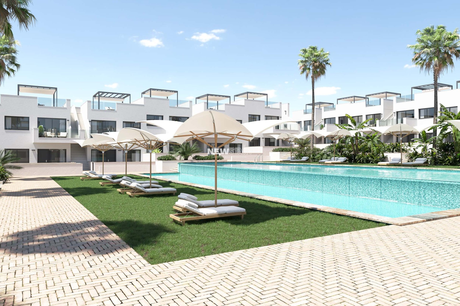 Obra nueva - Bungalow alto - Torrevieja