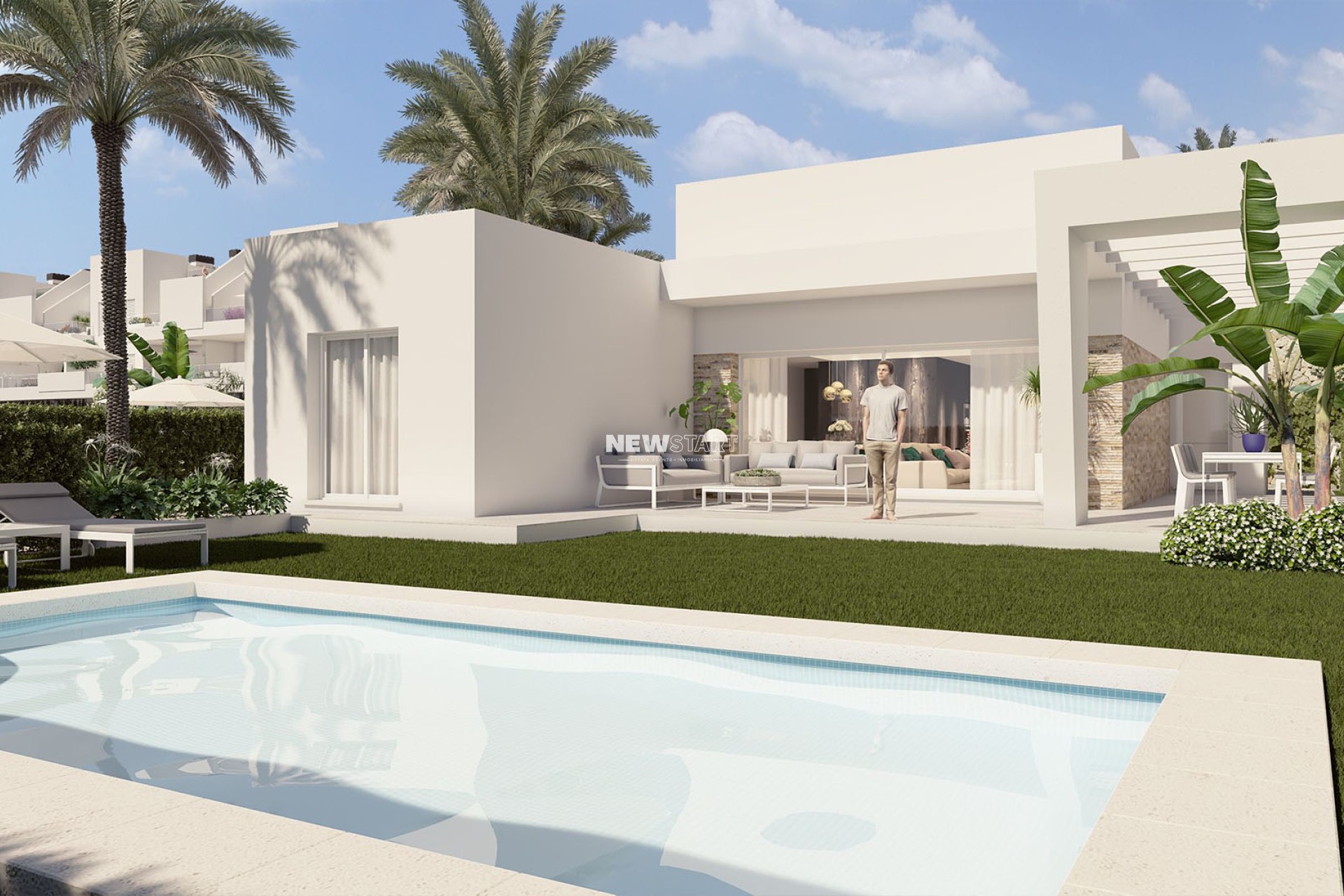 Obra nueva - Bungalow bajo - Algorfa