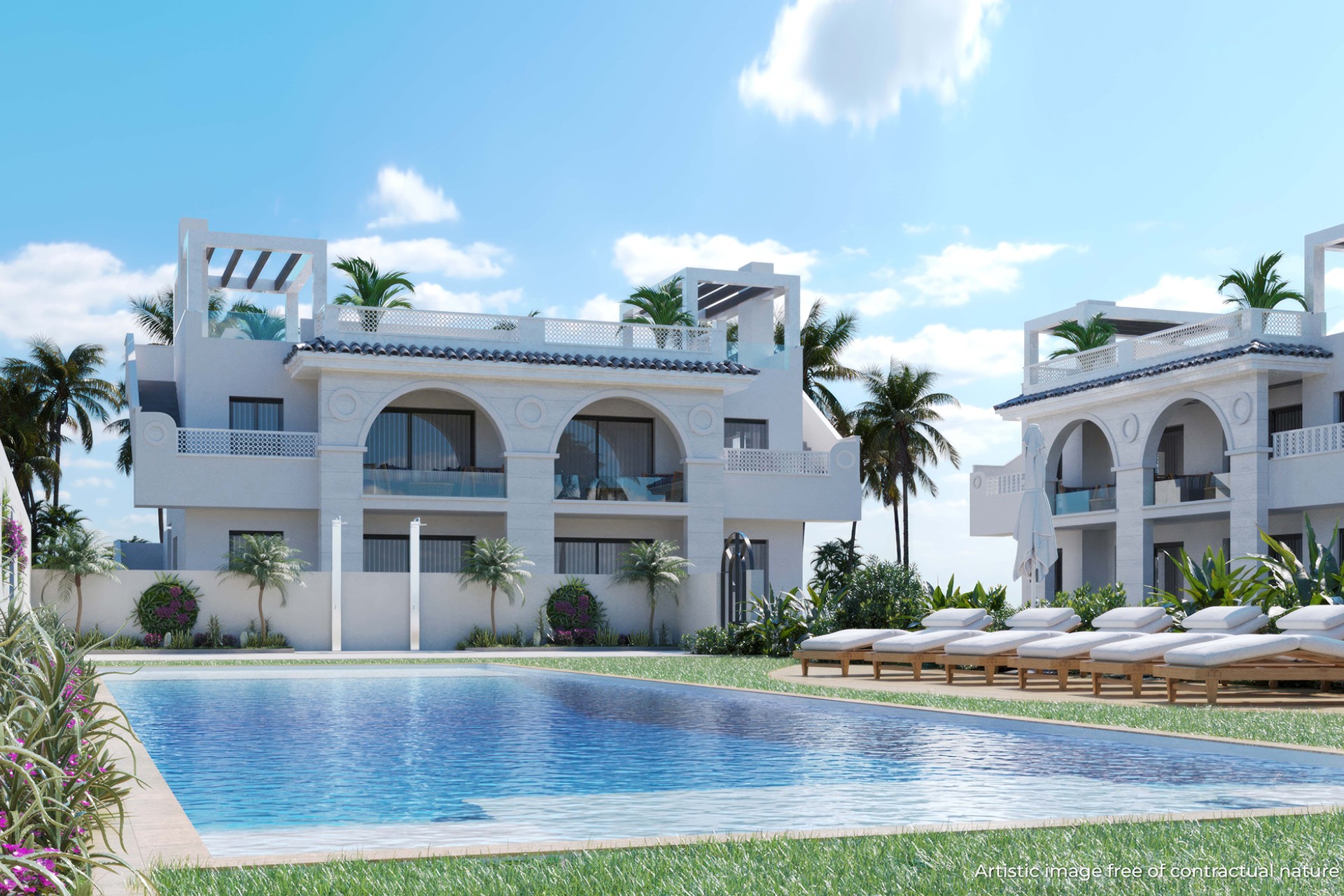 Obra nueva - Bungalow bajo - Ciudad Quesada