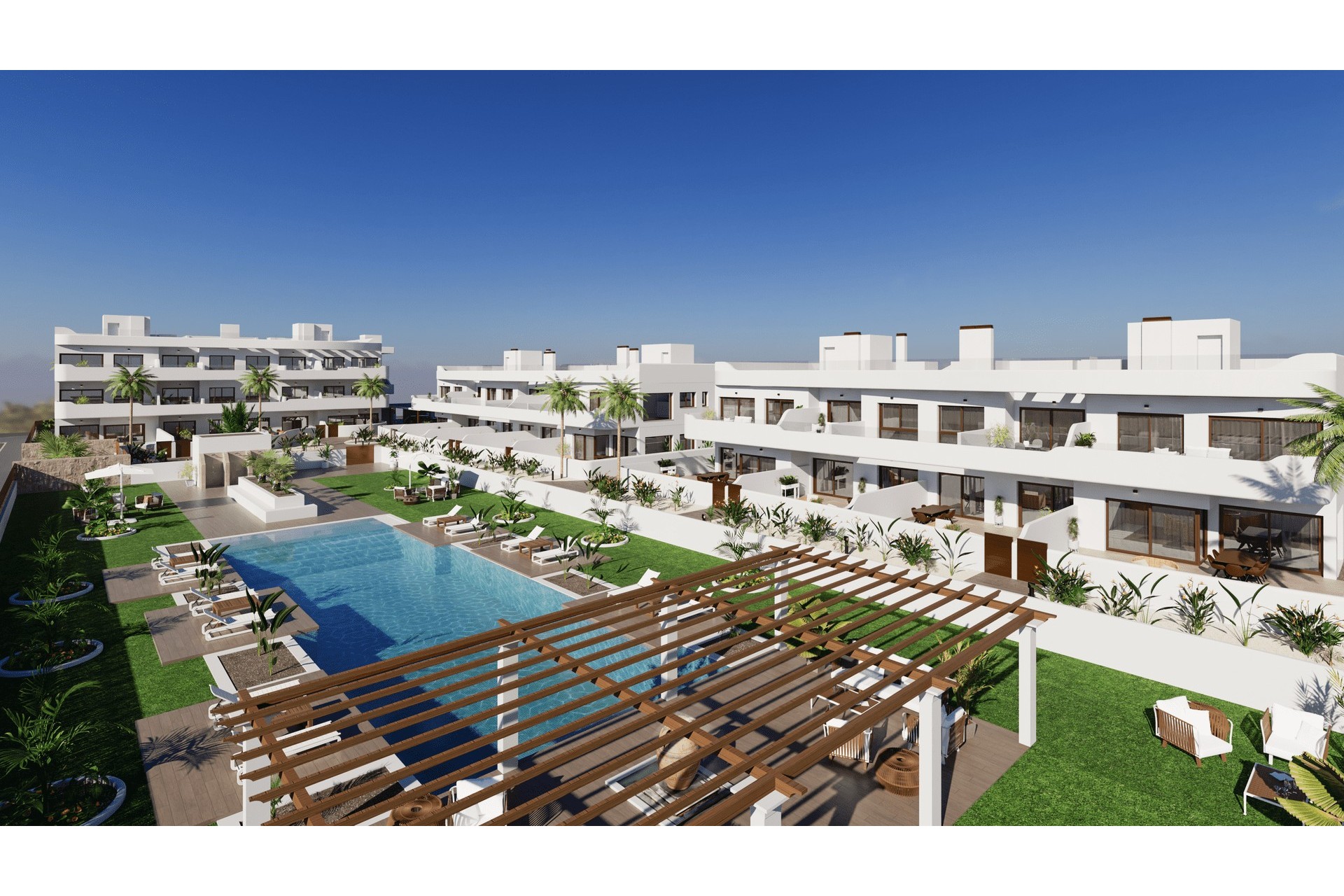 Obra nueva - Bungalow bajo - Los Alcázares